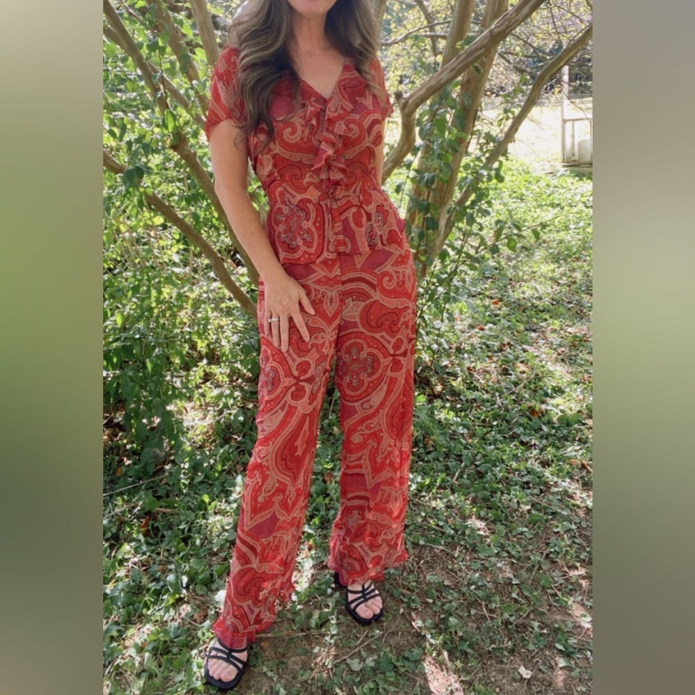 Vintage Y2K sheet pant set by Victoria’s Secret